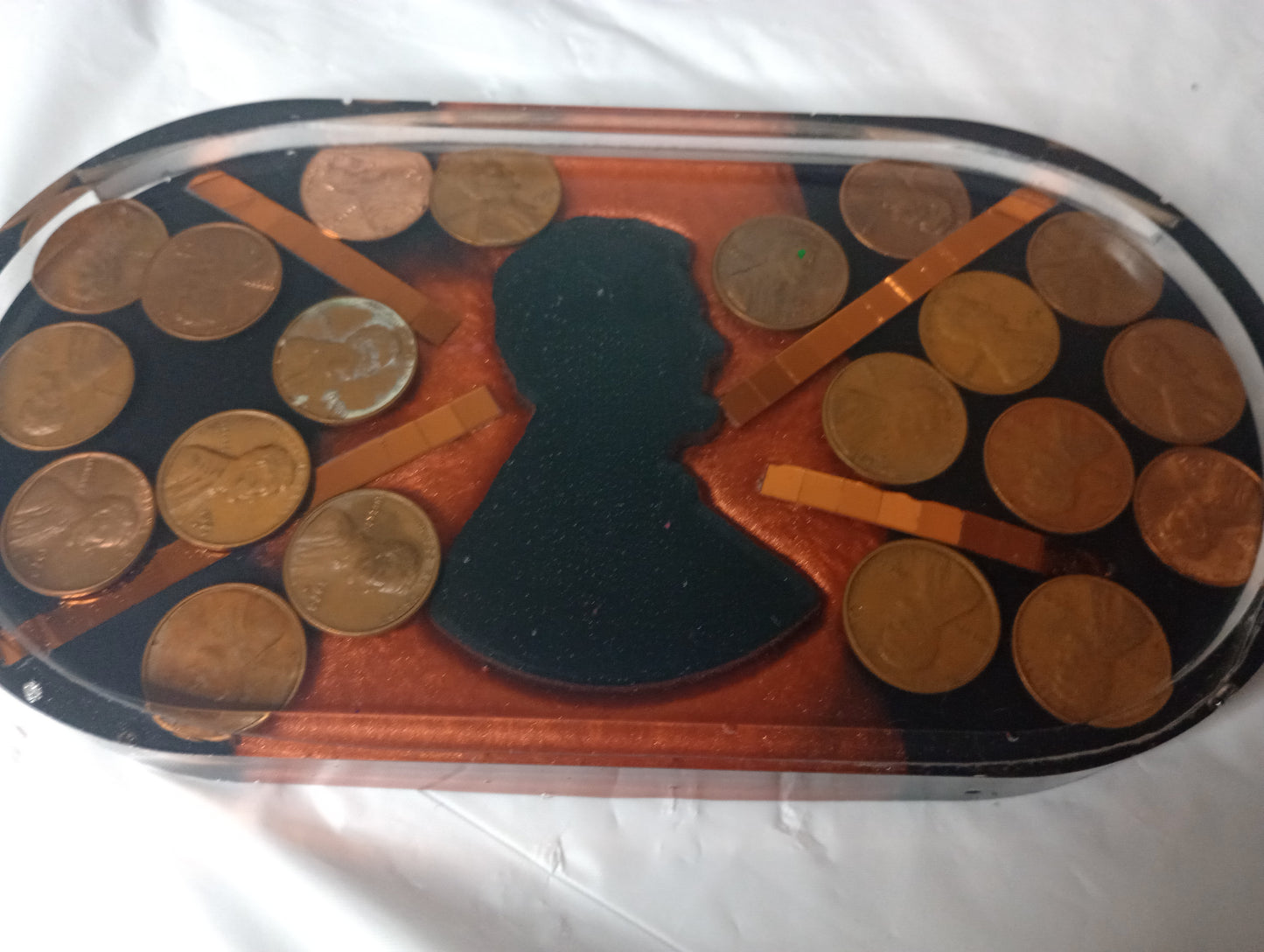 Coin Silhouette- trays and coffins