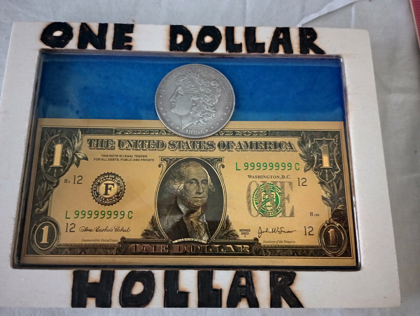 Dollar Bill Art Frames