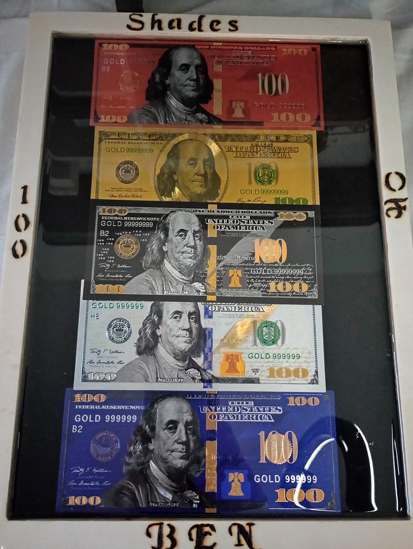 Dollar Bill Art Frames