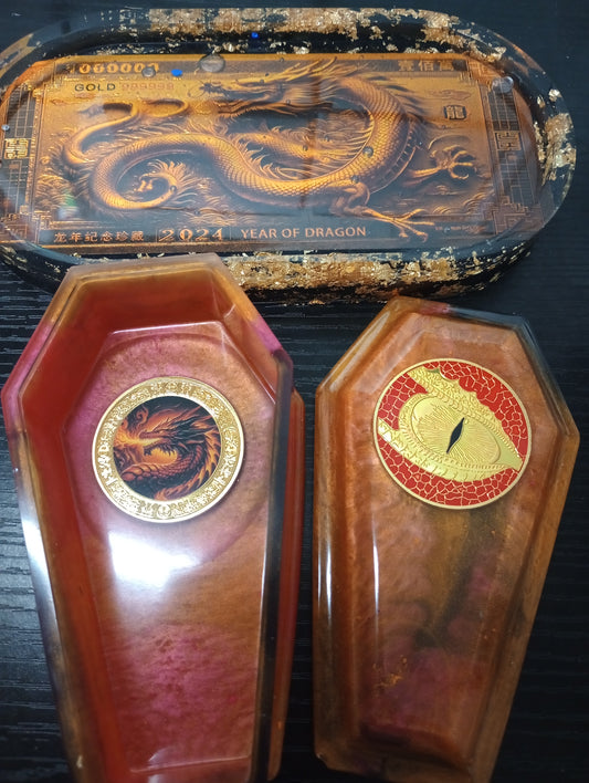 Coffin/ Tray themed box set *DRAGON EDITION*