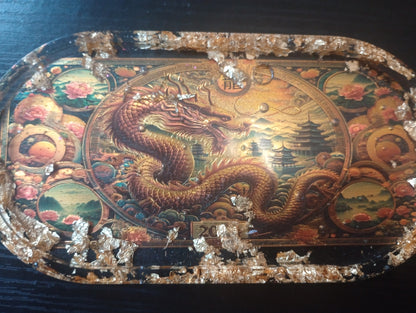 Foil dollar bill trays