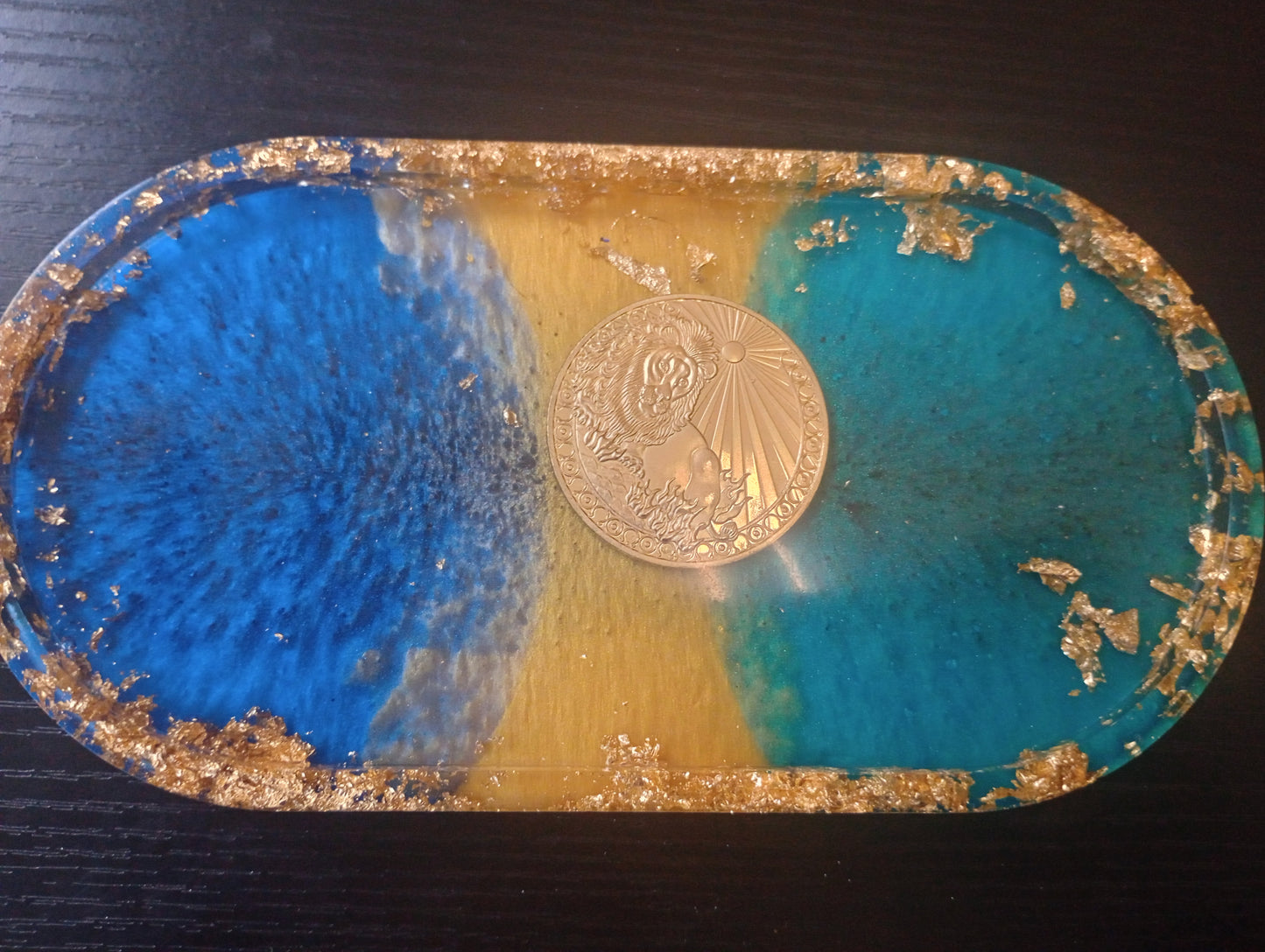 Foil dollar bill trays