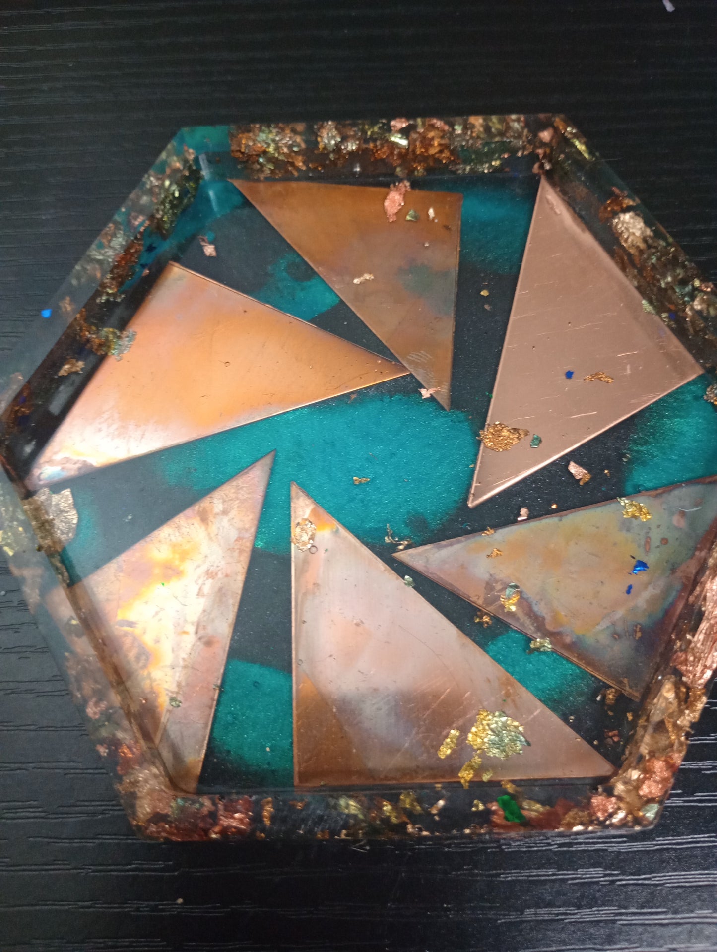Resin Coin Single themed coasters