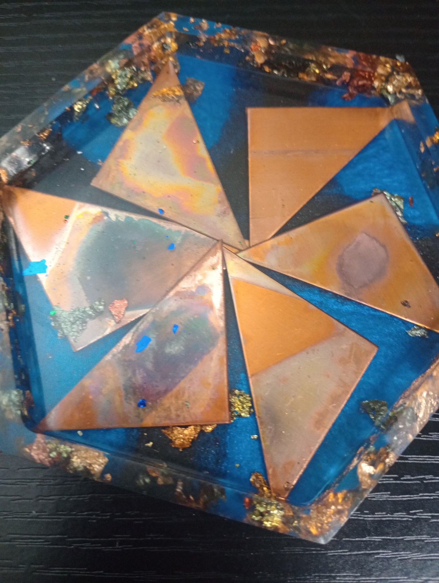 Resin Coin Single themed coasters