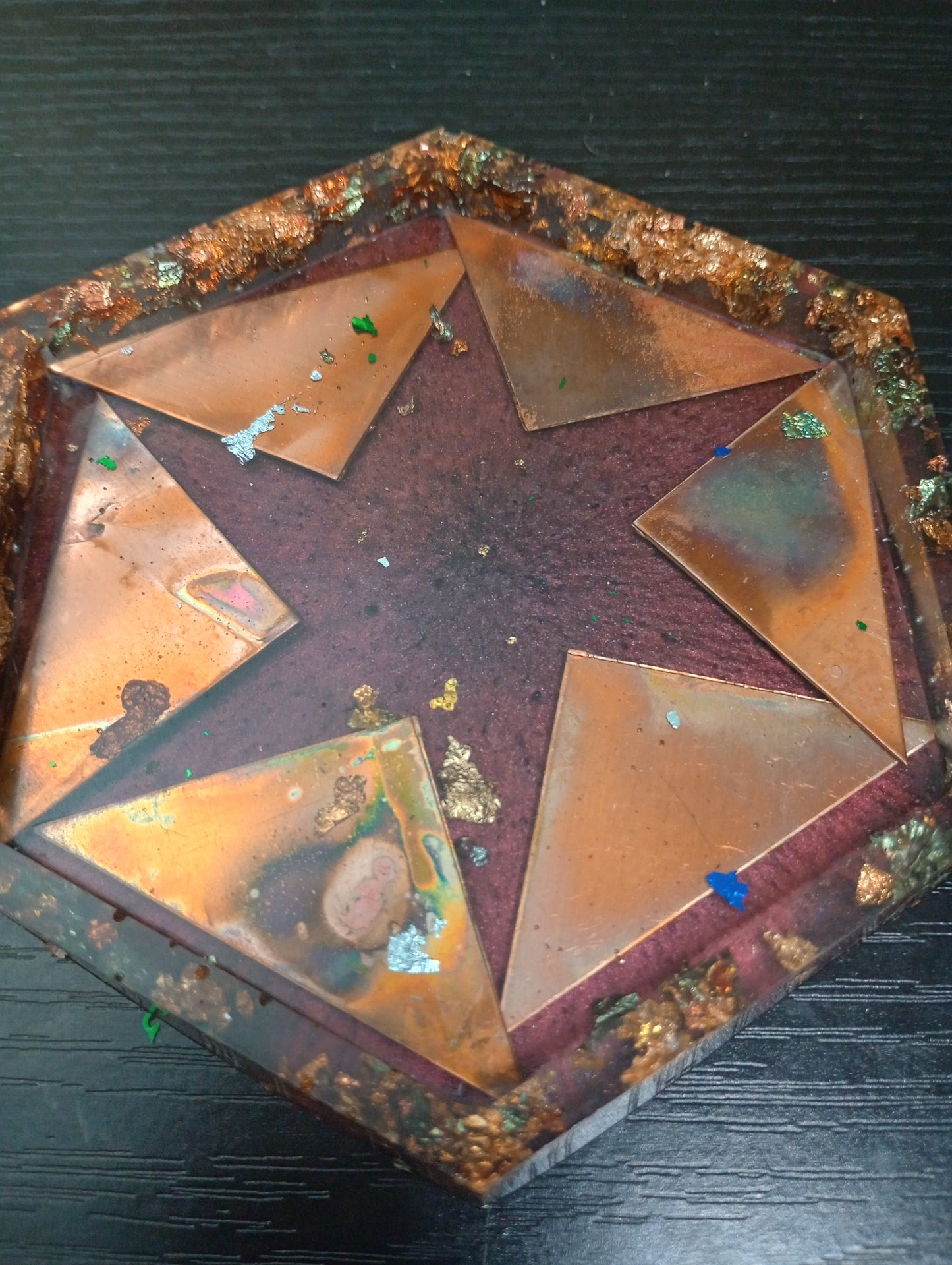 Resin Coin Single themed coasters