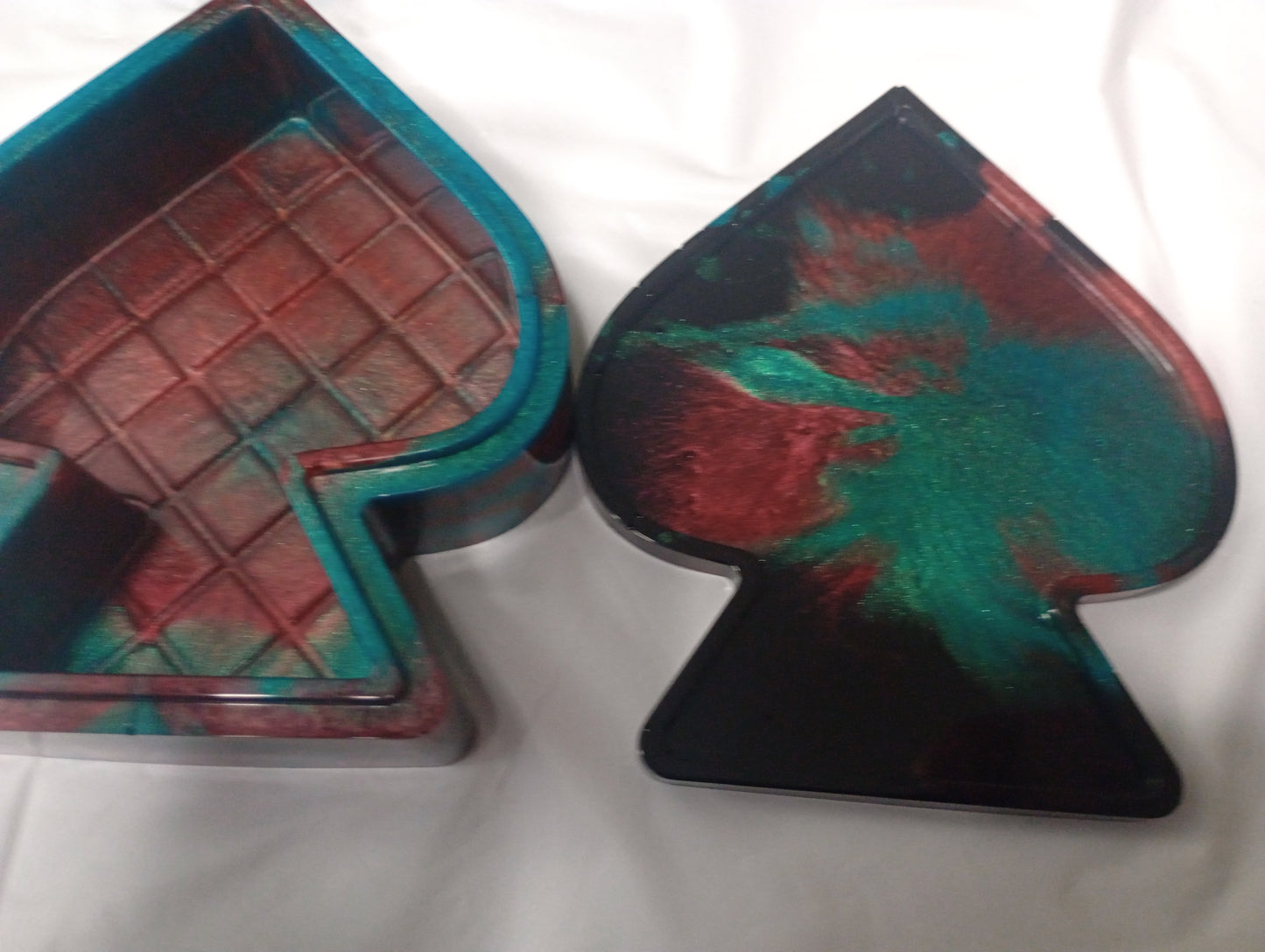 Spade Resin Box/storage container