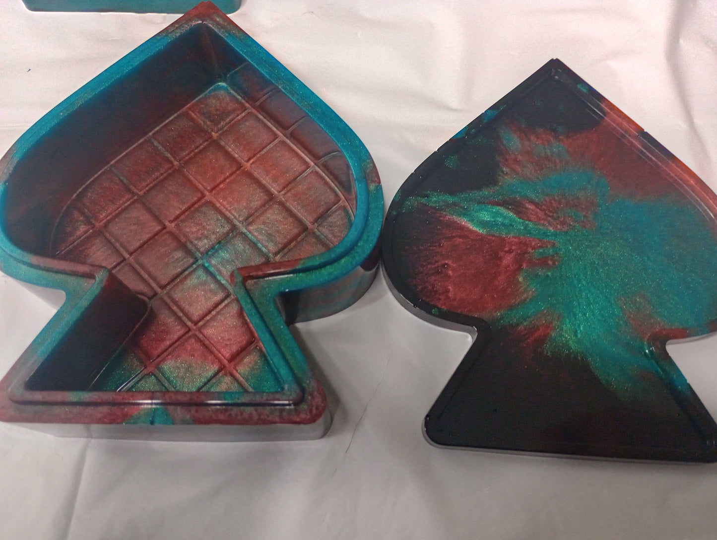 Spade Resin Box/storage container