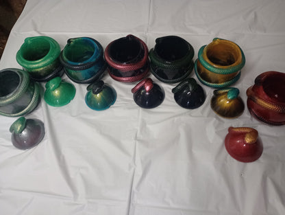 Resin Snake egg containers