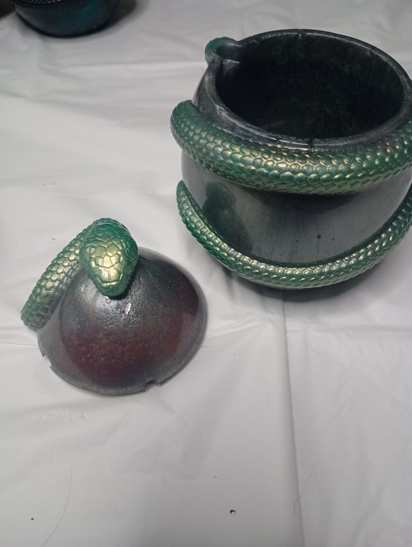 Resin Snake egg containers