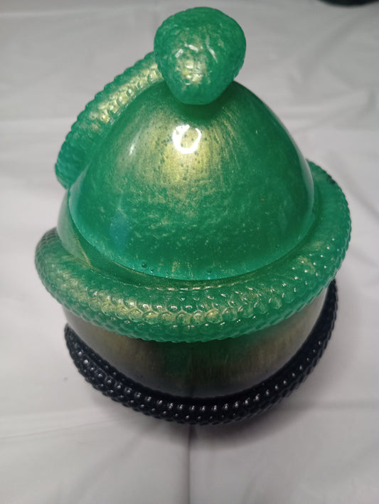 Resin Snake egg containers