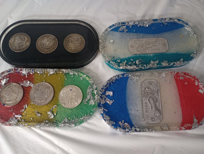 Specialty Bill Trays- Dragons, Coins, Freedom, Special characters
