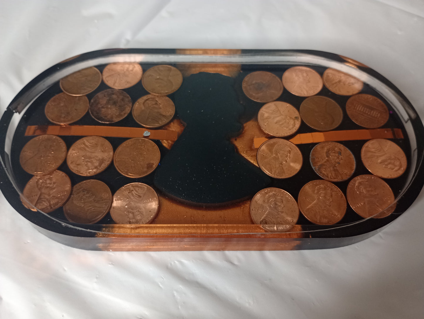 Coin Silhouette- trays and coffins