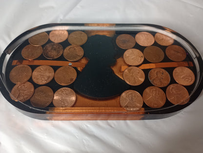 Coin Silhouette- trays and coffins