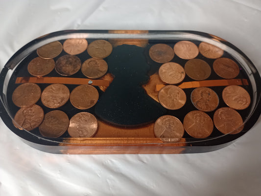 Coin Silhouette- trays and coffins