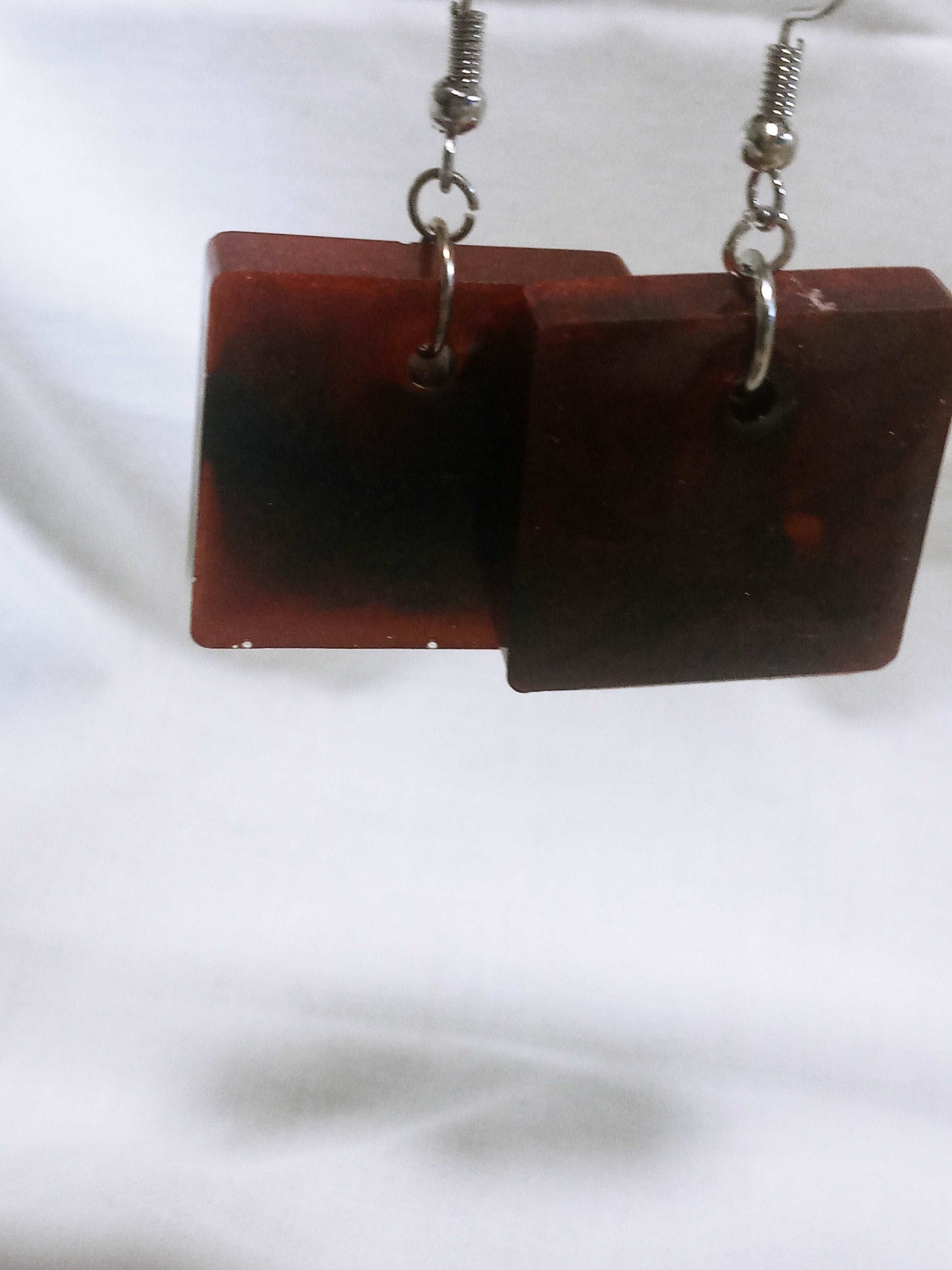 Resin Hanging Earrings