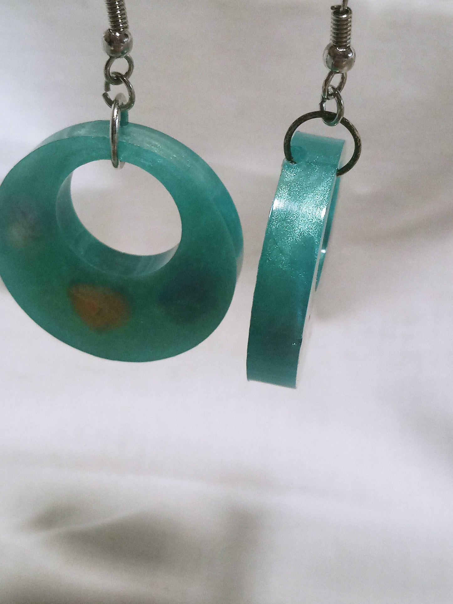 Resin Hanging Earrings