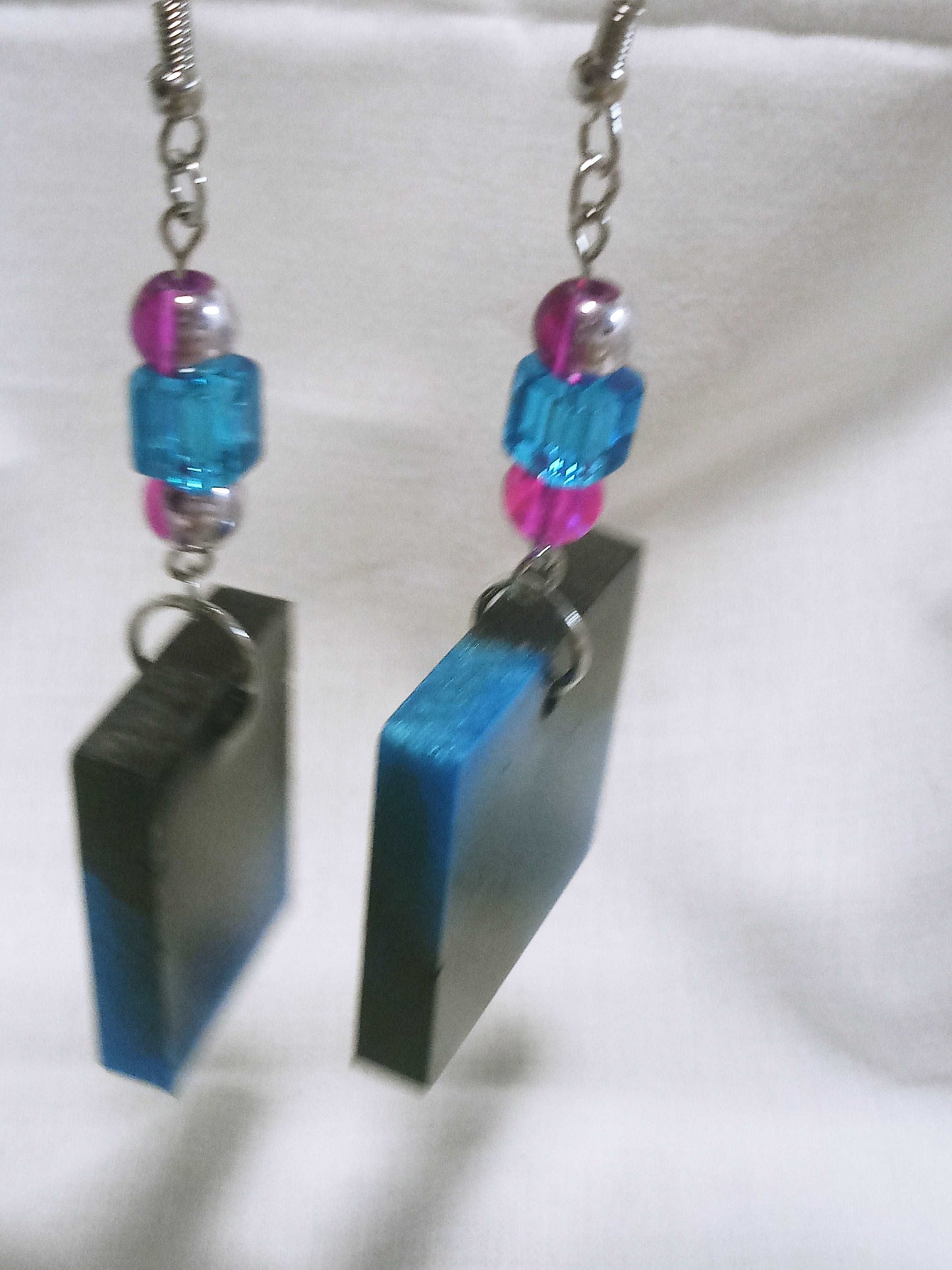 Resin Hanging Earrings