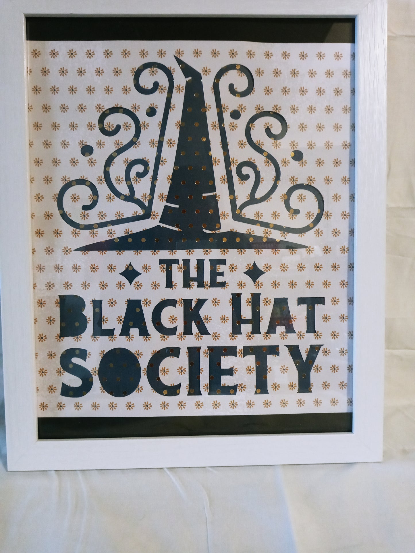 11x 14 Black Hat Society Altar Frame