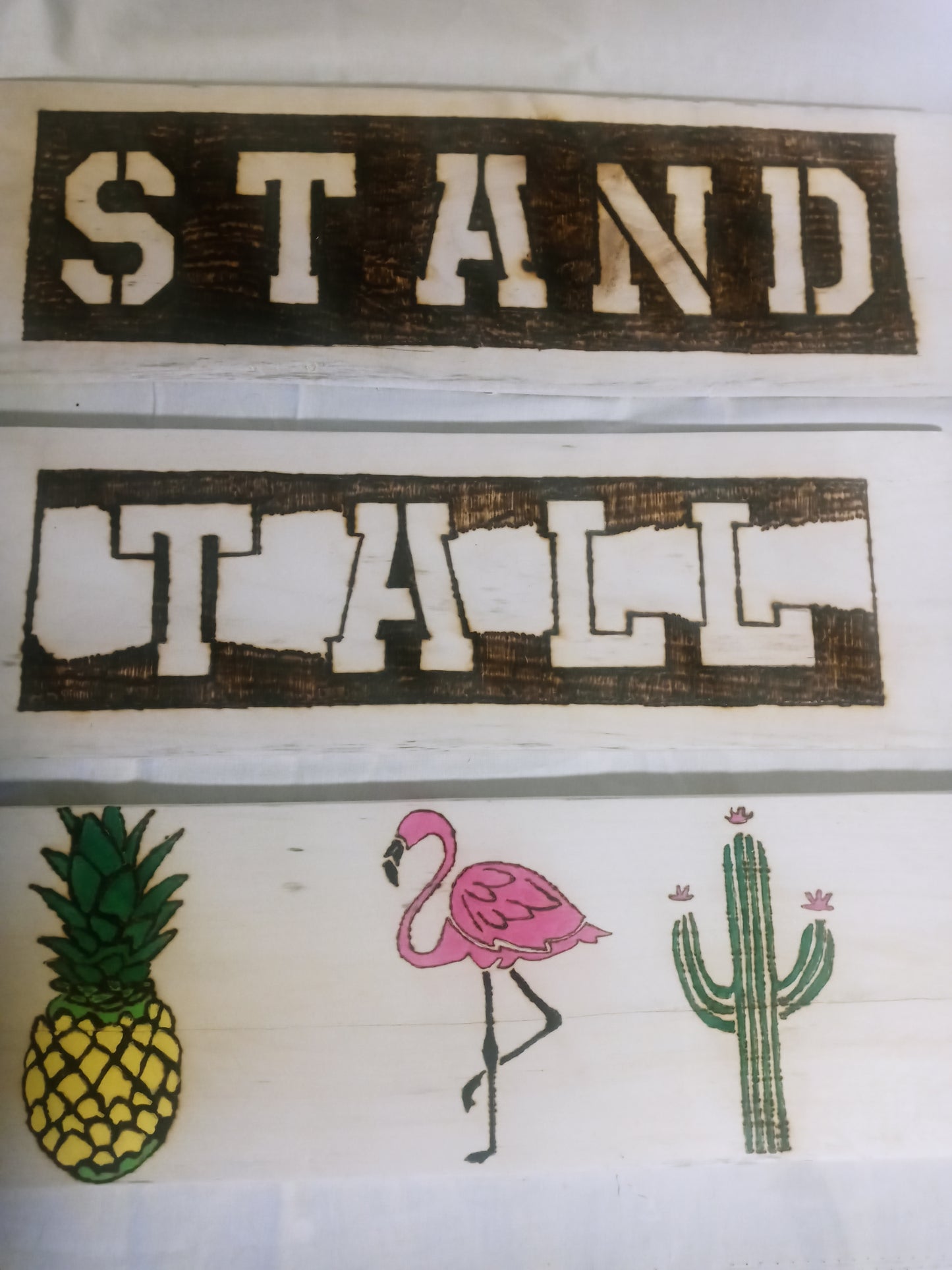 Stand Tall Decorative Plaque